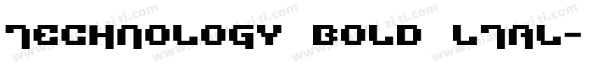 Technology Bold ltal字体转换